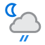 Light rain shower